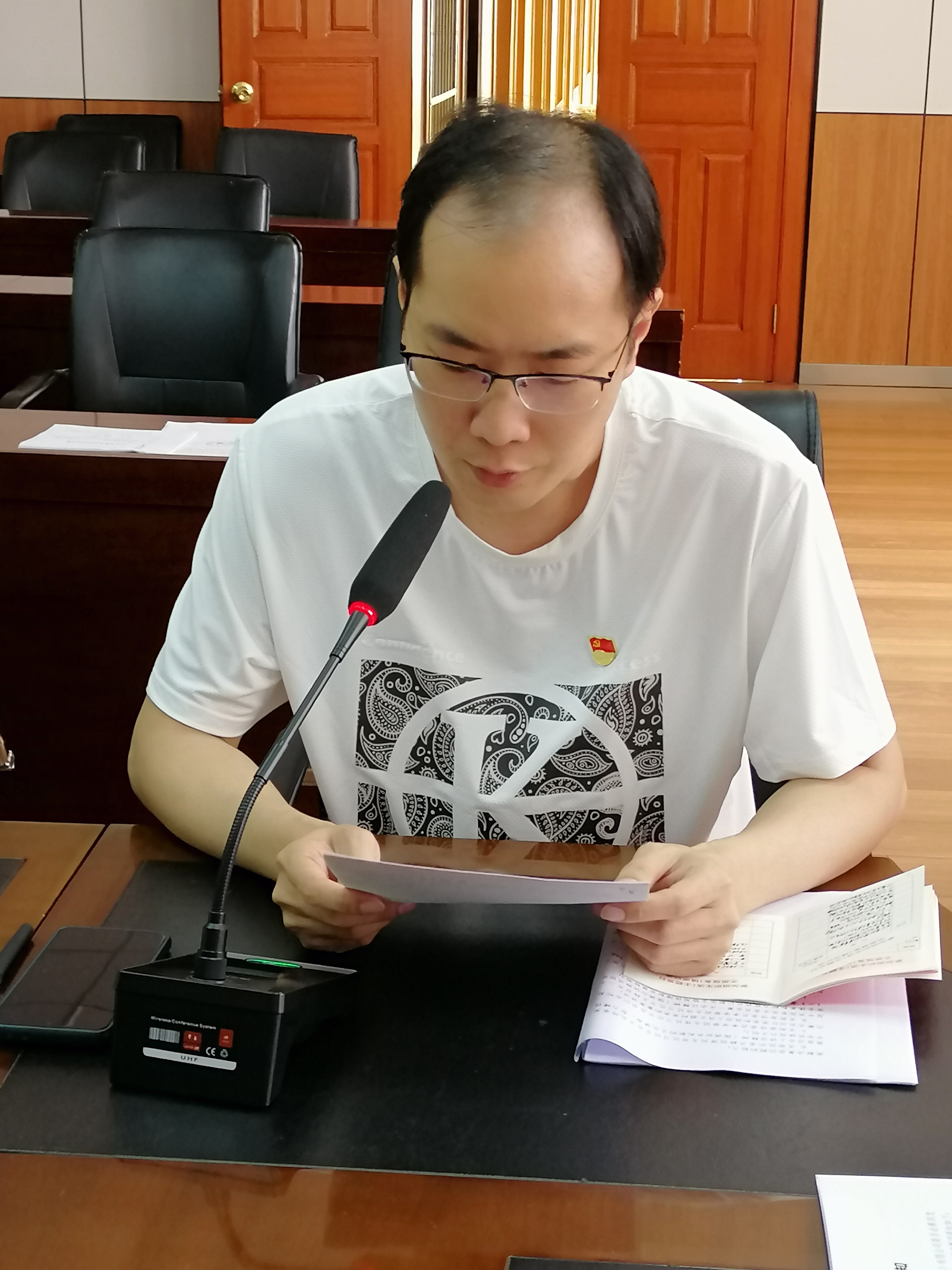2023年第四党支部召开8月份主题党日活动|AG旗舰厅